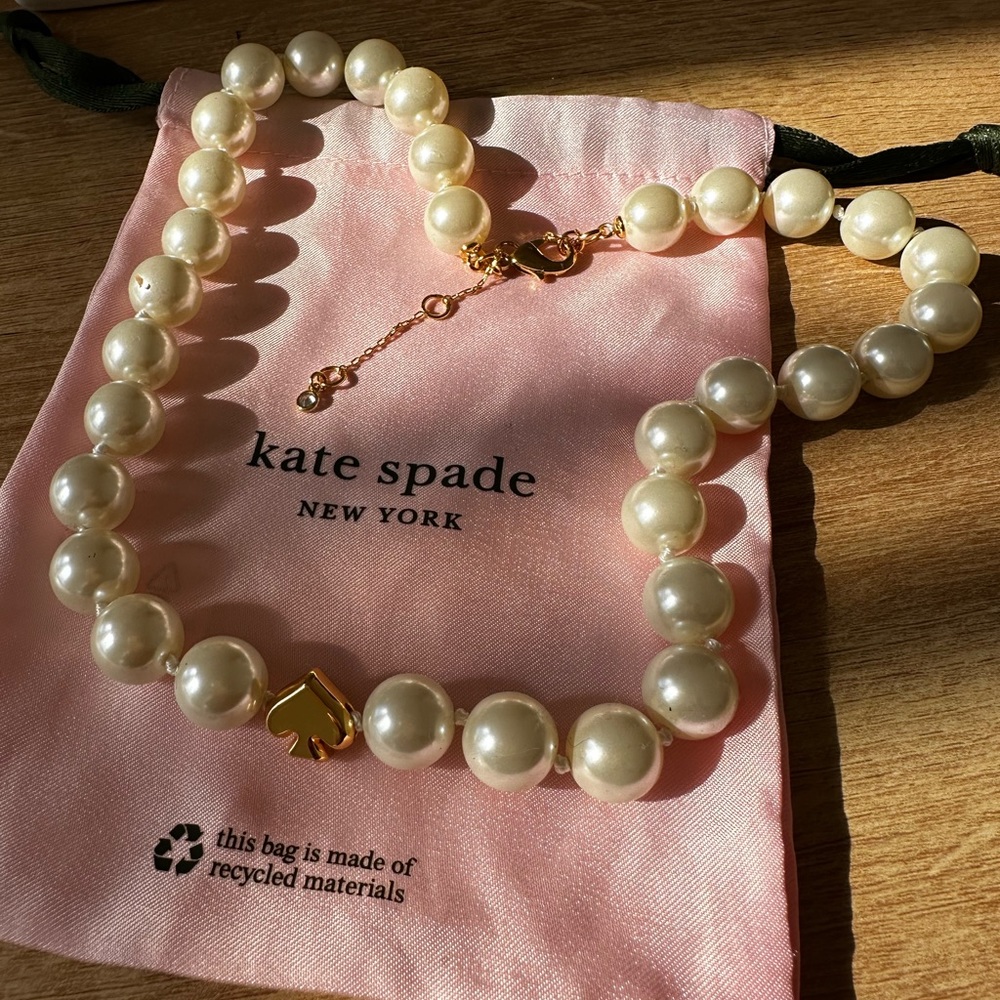Kate spade fashion chunky pearl necklace